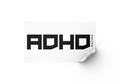 ADHD Classic Sticker